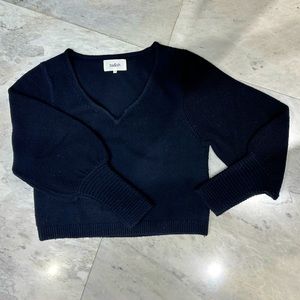 Blue wool sweater by Ba&sh!